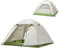 Beach Tent Shelters 2-4 Person Outdoor Camping Beach Tent Sun Shade with with Zipped Double Door and Carry Bag for Family