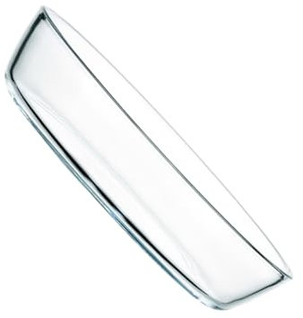 Warmhm Oval Glass Baking Dish for Steak Tray and Household Use Microwave and Oven Safe for Cooking and Food Serving