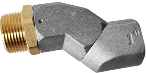 Gelenkblockaufsatz, Sockel -Drehgelenk - Rotation Zinklegierung 1 Zoll Drehgelenk - NPT Automotive Ersatzversiegelung des Kraftstoffmaschinenzubehörs für die Industrie