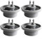 Replacement Wheels for Dishwasher Lower Rack 4 Pack 165314 Fits For Bosch Models