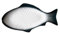 Ipetboom Plato de Cerámica Forma de Pez para Servir Aperitivos Vajilla Multifuncional Diseño Único Color Oscuro para Reuniones y Fiestas