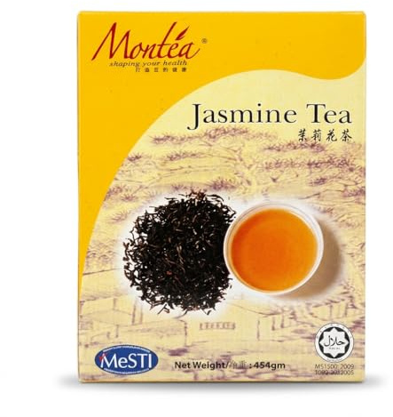 Thé au Jasmin en vrac 454 g (FS1033) - Thé vert parfumé - Infusion florale - Format économique - Idéal théière, filtre, mug