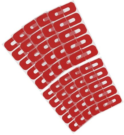 100pcs U Shape Nail Polish Protector Spill Proof Peel off Guards | Plastic Finger Barriers, French Tip Painting, Travel Use, Precise Application Enhanced Protection