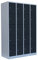 Lüllmann 20 Fächer Schließfachschrank komplett montiert grau/anthrazit 1800 x 1170 x 500 mm (HxBxT) Wertfachschrank Fächerschrank Spind Umkleideschrank 520548