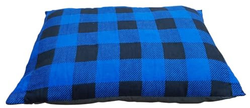 Skandika Dundee Sleepyhead Kopfkissen | Outdoor Camping Kissen, weicher Flanell Kissenbezug, mit Füllung, 45x40 cm groß, Packsack, Reisekissen |Reisen, Trekking, Wandern, Schlafsack