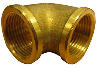 90° Winkel, Bogen, 2 x IG 1/2, Rohrfitting, W100