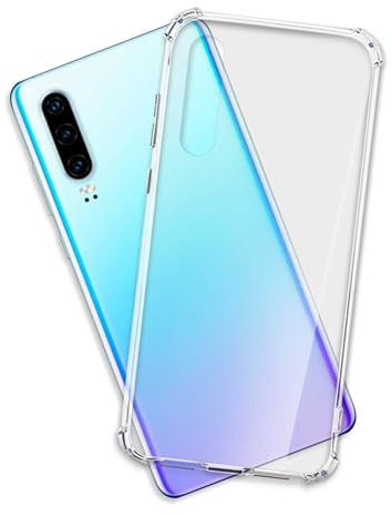 mtb more energy® Hülle Crystal Armor kompatibel mit Huawei P30 (ELE-L09,L29, 6.1'') - verstärkte Ecken - Anti Shock Schutzhülle Case Cover Tasche