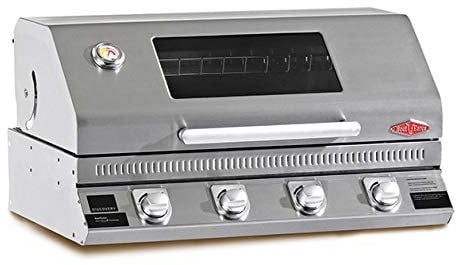 IL BRACERE Barbecue ad Incasso Modello Corpo Discovery 1100S Inox PRO - 4 fuochi, Funziona a Gas GPL