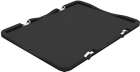 Karton EU Scharnierdeckel für Euroboxen 40x30 cm schwarz Deckel lebensmittelecht Eurobehälter Transportbox Lagerbox Behälter Lagerkiste Stapelbox