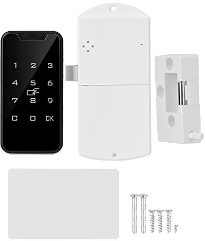 Set di Kit Serratura Elettronica per Armadietto, Serratura con Tastiera Digitale Touch Serratura con Password RFID Serratura Elettronica per Armadietto per Guardaroba