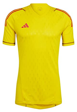 adidas Men's Jersey (Shorts Sleeve) Tiro 23 Pro Goalkeeper Jersey, Tmyell, HK7668, Size M