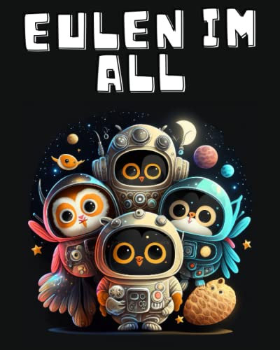 Eulen Mandala Malbuch für Erwachsene: EULEN IM ALL Mandala Malbuch für Erwachsene - Eulen Buch zum Ausmalen | Eulen Geschenk für Frauen