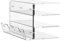 3-Tier Keyboard Display Stand Mechanical Keyboards Display Rack Multi-Layer Bracket Mouse Storage Cabinet Storage Rack Gaming Keyboard Plate Holder Gaming Accessories Keyboard And Mouse Holder Office