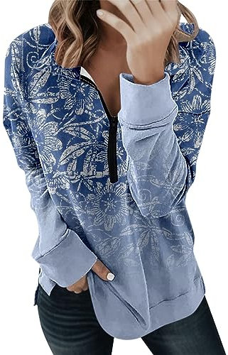 Sweat Plaid Rose Pull Kawaii BFF Femme Tshirt Longues Manches Chemises Femme Manches Longues à Rayures Manteau Femme Hiver Chic Vintage Veste Mercedes Femme Blouson Simili Cuir Femme Bleu