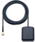 Antena GPS para Coche con Conector SMA y Cable de Extensión Activa de 3M Módulo Impermeable con Base Magnética para Sistema de Navegación GPS, Autoestéreo, Unidad Principal de DVD (3 Metros)