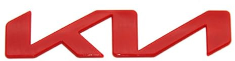 Auto 3D Metall Emblem Aufkleber für Kia KN, ABS-Karosserie-Emblem-BuchstabenAuto Frontklappe Trunk Autoaufkleber Körper Dekoration,B