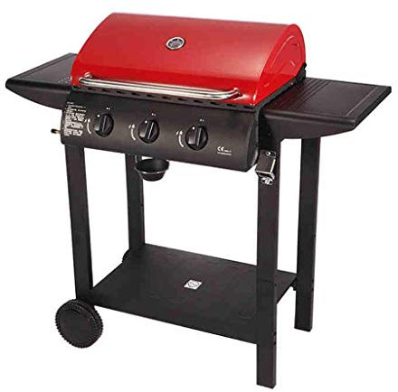 Grill, Gasgrill, Außengrill, Villa, Innenhof, Heimgrill für 5 oder mehr Personen, Grill (rot)