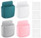 UKOFEW 4 Piezas Soporte de Pared de Control Remoto,Organizador Mando a Distancia,Autoadhesivas Caja Almacenamiento,para Control Remoto, Lápiz, Teléfono Móvil, Cepillo de Dientes (4 Colores)