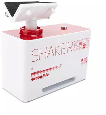 AUEOIN Paint Shaker Mixer, Model Paints Nail Lacquer Electric Shaker Shaking Machine Evenly Tools,for Hobby Paint ShakerNail Polish, Lab, Paint Acrylic