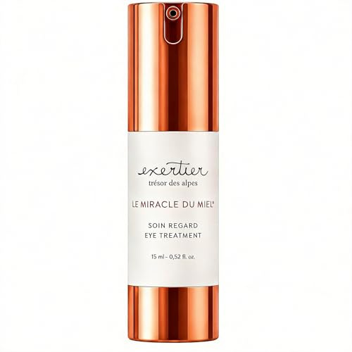 Contour des Yeux Anti-Cernes et Anti-Poches – Soin Hydratant Anti-Rides à l’Acide Hyaluronique, Miel des Alpes et Centella Asiatica – Peaux Sensibles – Fabriqué en France – 15 ml
