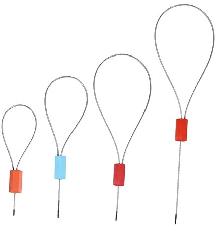 Stahl Draht Dichtungsplomben Kunststoff 30cm 50 Stück