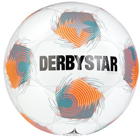 Derbystar Stratos TT DB v25 Weiss ORANGE BLAU
