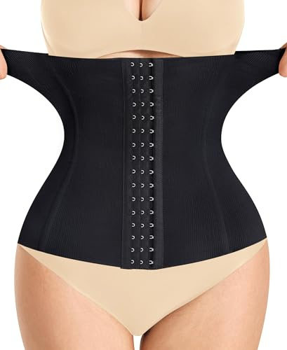 Junlan Women Waist Trainer Corset Shapewear Tummy Control Body Shaper Slimming Girdles Underwear