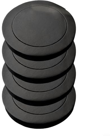 ZWEquipint Lot de 4 anneaux insonorisants pour haut-parleur de voiture, entretoises en mousse de 16,5 cm, adaptateurs de haut-parleur de porte noirs, kit de remplacement pour haut-parleur de voiture