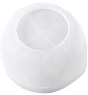 Angoily 1 Stück Aufbewahrung schalen form Schale selber machen Schalenform DIY Bastelform UV bastelmaterial für home decor Silikon -Epoxidform Schüssel Silikonform Kieselgel Weiß