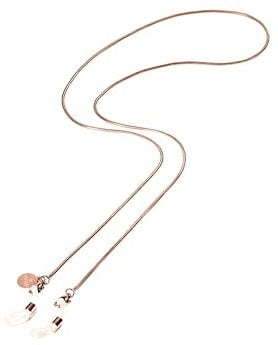 Purelei® Sleeky Sonnenbrillenkette – 65 cm Kette aus Edelstahl in Gold, Silber oder Roségold – Stylisch & praktisch für deinen Sommer-Look (Rosegold)