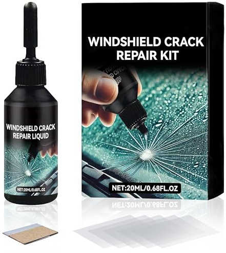 zonmtreo Windshield Crack Repair Kit,2025 Latest Upgraded 5 MinQuick-Glass Repair Liquid,Long-Lasting for Windshields, Windows, Mirrors,All Crack Types Windshield Repair Kit (16)