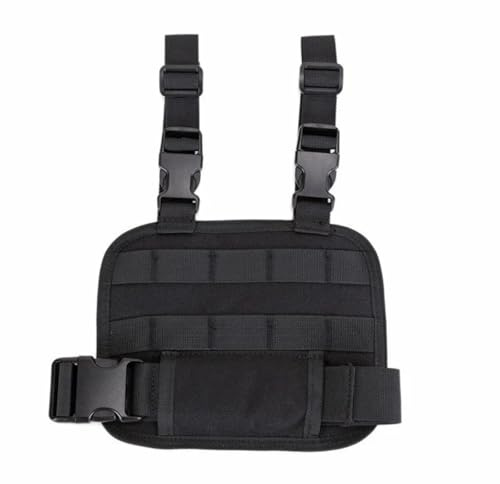 Gexgune Taktische Drop Leg Plattform Jagd Oberschenkel MOLLE Rig mit verstellbarem Gürtel und Oberschenkelgurten für Universalholster