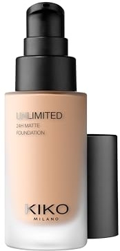 KIKO Milano Unlimited 24H Matte Foundation 5 NG, Long-Lasting Matt Liquid Foundation With Up To 24-Hour Hold