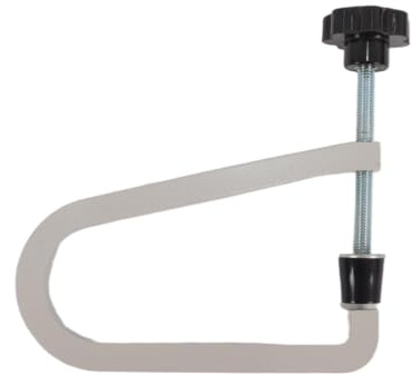 ANCLLO Acoustic Guitar Bridge Clamp,Guitar U Clamp for Acoustic Folk Guitars Securing Bridge(R258 Gray)