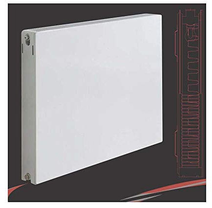 400mm(w) x 700mm(h) Ultraheat Planal TYPE 21 / P+ Flat Panel Horizontal White Radiator (Double Panel, Single Convector)