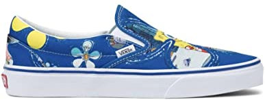 Vans Zapatos clásicos sin Cordones para Hombre, (Spongebob) Alohabob, Talla 10, Bob Esponja Alohabob, 43/45 EU