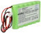 vhbw Akku kompatibel mit ADT Pulse TS Keypad Alarmanlage, Alarmsystem (1500mAh, 7,2V, NiMH)