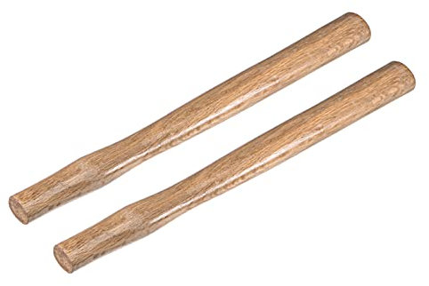 sourcing map 15 Inch Hammer Wooden Handle Wood Handle Replacement for 2 to 4 Lb Hammer Oval Eye 2 Pack