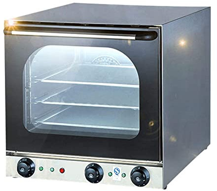 Four à Un Seul Ventilateur en Acier Inoxydable Classe énergétique A Four à Micro-Ondes Solo en Argent Tact Four halogène à Convection de qualité supérieure Idéal pour rôtir, Cuire au Four Esthétique