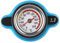 Thermostatischer Kühlerdeckel mit Temperaturanzeige Universeller Thermostatischer Kühlerverschlussdeckel Wassertankdeckel Auslaufsicher (Großer Kopf 1.3bar)