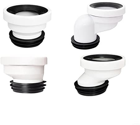 Collegamento ugello collegamento tubo WC scarico ugello dritto eccentrico (5 cm)
