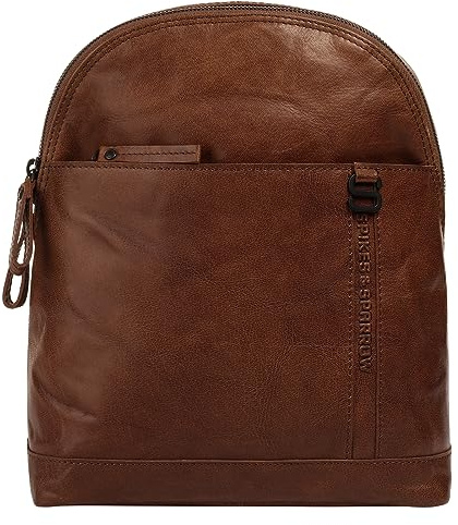 Spikes & Sparrow Rucksack BACKPACK Echt Leder Damen | City Daypack für Smartphone | Kleiner Tagesrucksack | Handlicher Cityrucksack aus Leder | 021815