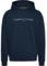Tommy Jeans Tjm Reg Linear Logo Hoodie Ext Dm0Dm20746, Felpa con Cappuccio, Uomo, Blu (Dark Night Navy), L