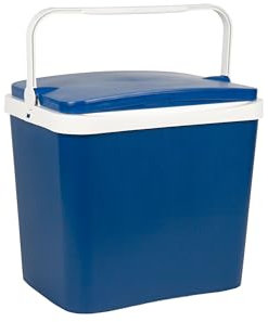 Cofan Nevera rígida portátil | Capacidad: 24 litros | Color: Azul | Material: Polipropileno | Medidas: 39,5 x 29,5 x 36,6 cm