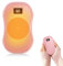 Journeyside Handwärmer Wiederaufladbar,Handwärmer Wiederaufladbar 5600 mAh Elektrisch Handwärmer Powerbank Handwärmer,Handwärmer mit 3 Heiztemperaturen, Doppelseitige Heizung, Wiederverwendbar,Pink