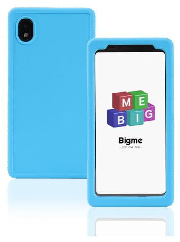 MINGFENG Schutzhülle kompatibel mit Fro Bigme Color E-Ink Screen Tablet Hibreak Silikon Schutzhülle 5,8 Zoll Handy Vier Ecken Anti Drop (Blau)
