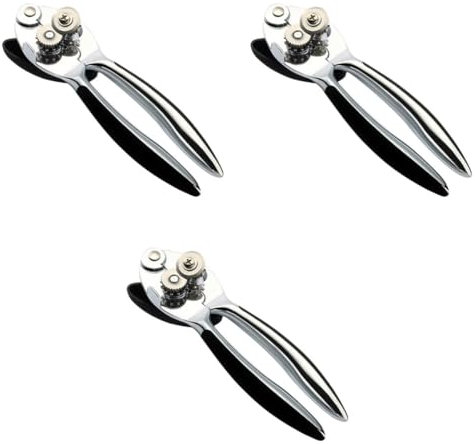 Ciieeo 3 Piezas abrebotellas tarros de velas heladas reutilizable colador de té destapador de cerveza bottle opener removedor de botellas de cerveza abridor de el plastico Silver