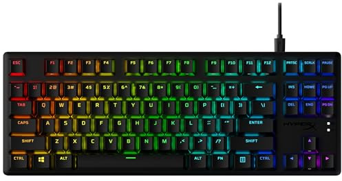 HyperX Alloy Origins Core PBT HX Rot Mechanische Gaming-Tastatur DE