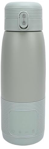 Fast Heating Portable Milk Warmer Battery Operated Bottle Warmer Made of Stainless Steel for Travel Camping Picnics (500mL 6400mah)
