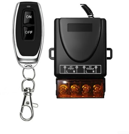 30A Relay Wireless Remote Switch Solution for Controlling Home Appliances from Afar